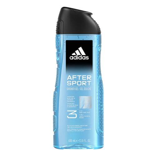 Adidas After Sport Vegan żel pod prysznic dla mężczyzn 400 ml